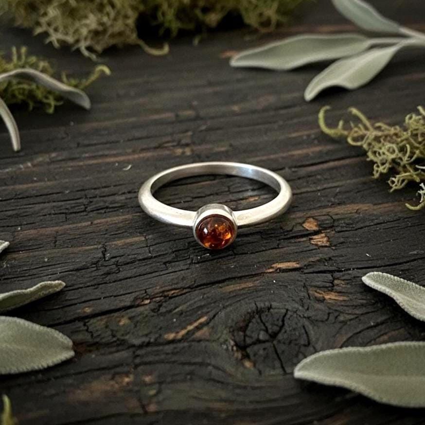 Amber Ring - Style 8