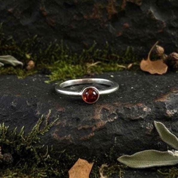 Amber Ring - Style 4