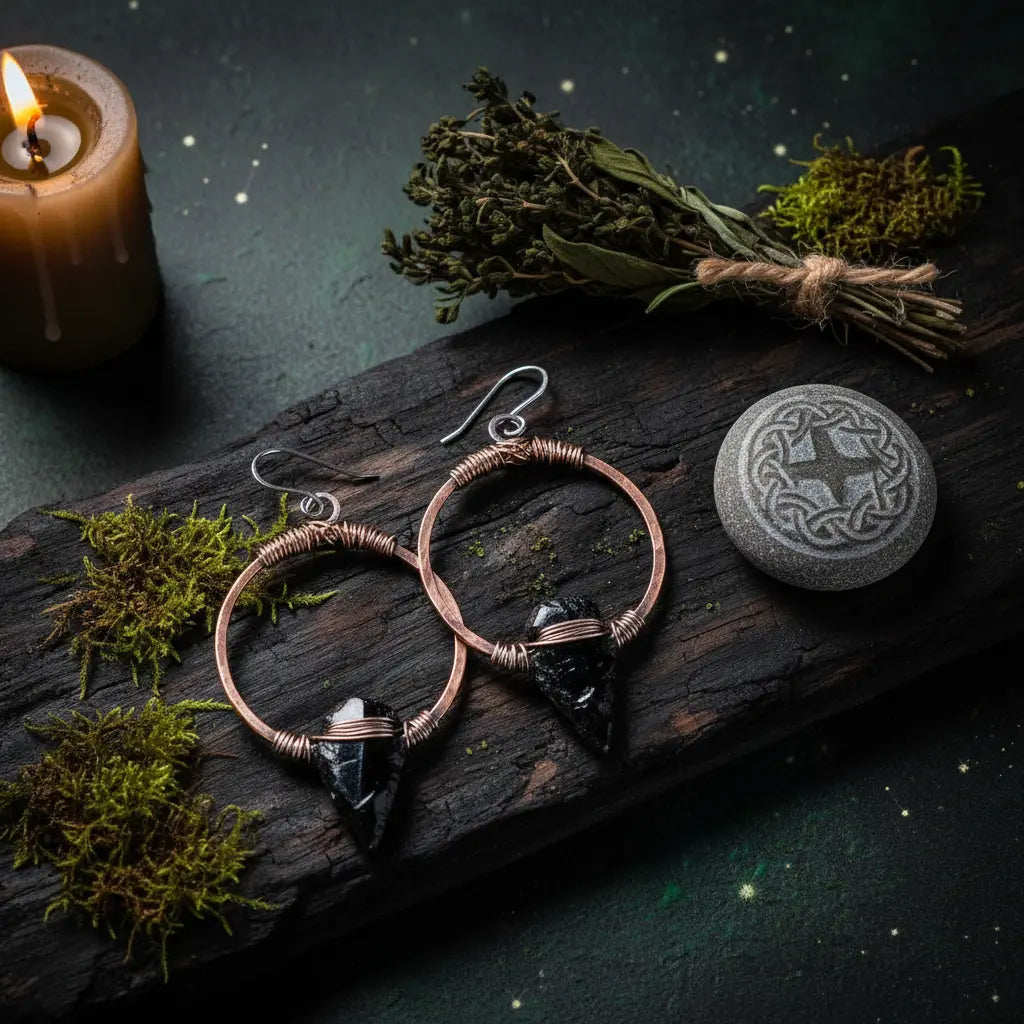 EARRINGS Studio Scoria - Talismanic Jewelry