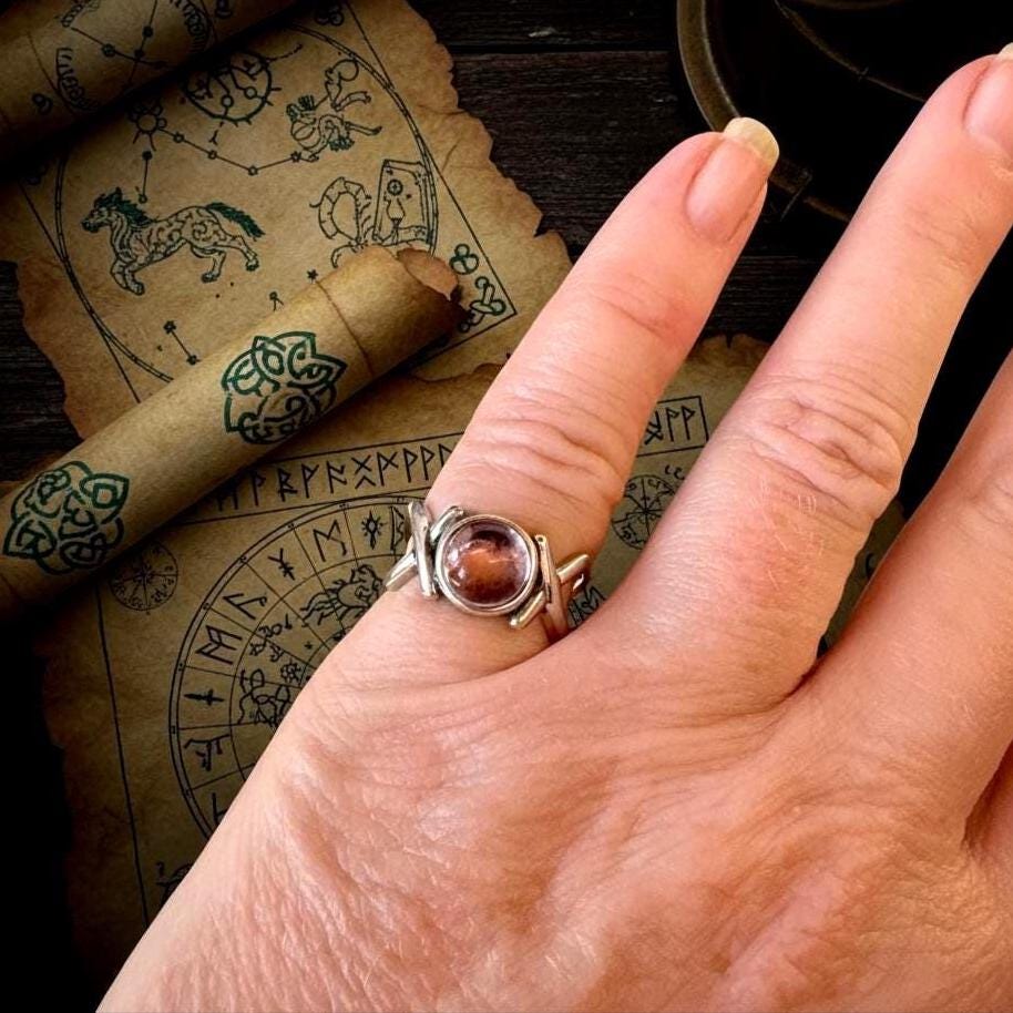 Lavender Amethyst Ring - Style 2