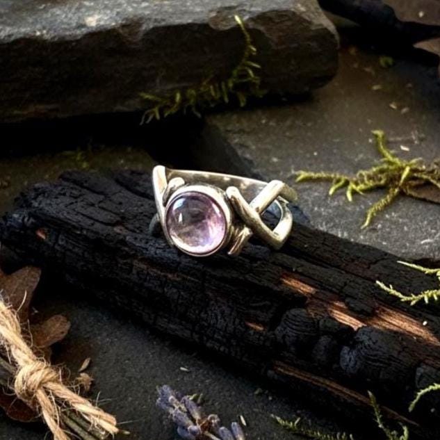 Lavender Amethyst Ring - Style 4