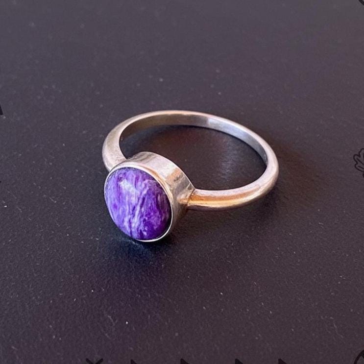 Charoite Ring - Clean