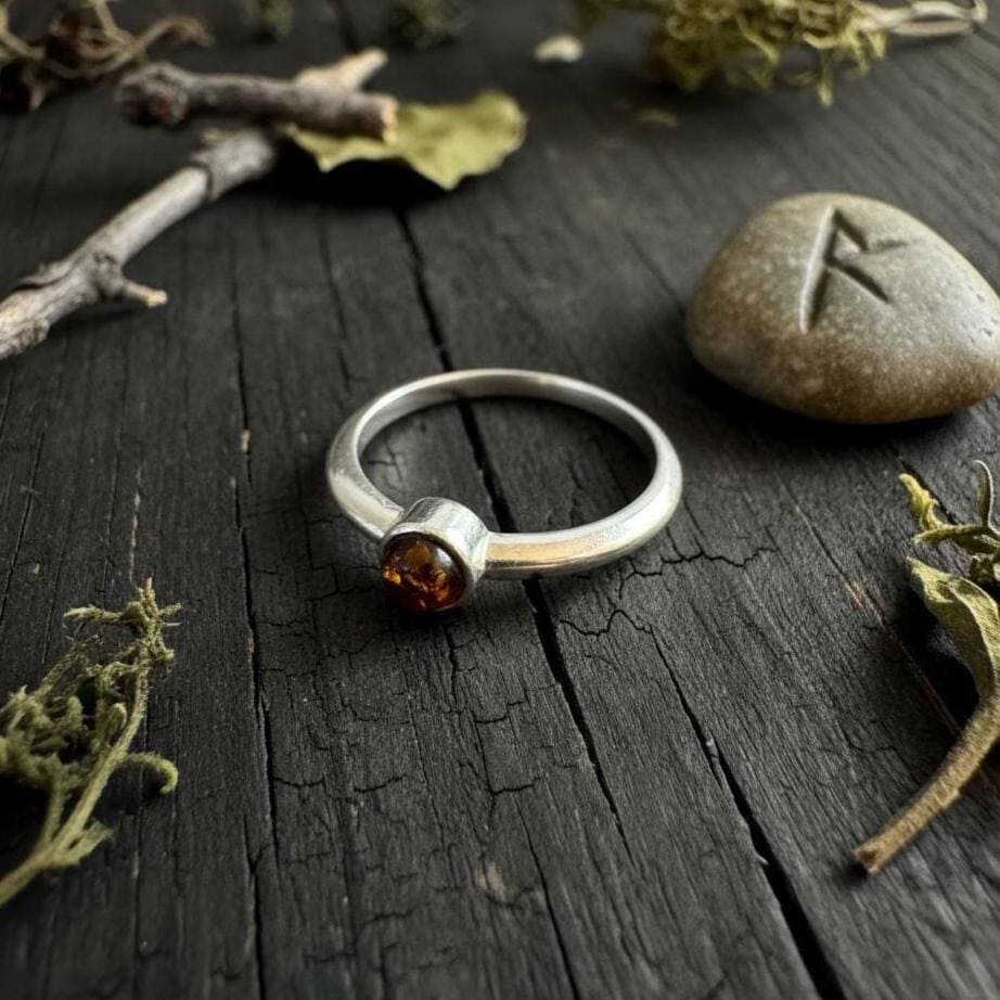 Amber Ring - Style 6